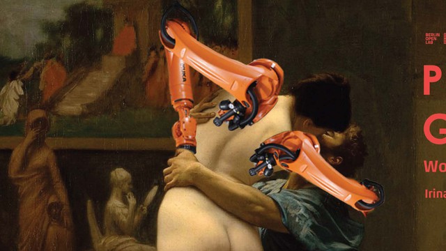 Concept Collage “GALATH3A”, 2020 (based on the painting of Jean-Léon Gérôme: Pygmalion und Galatea, 1890)
